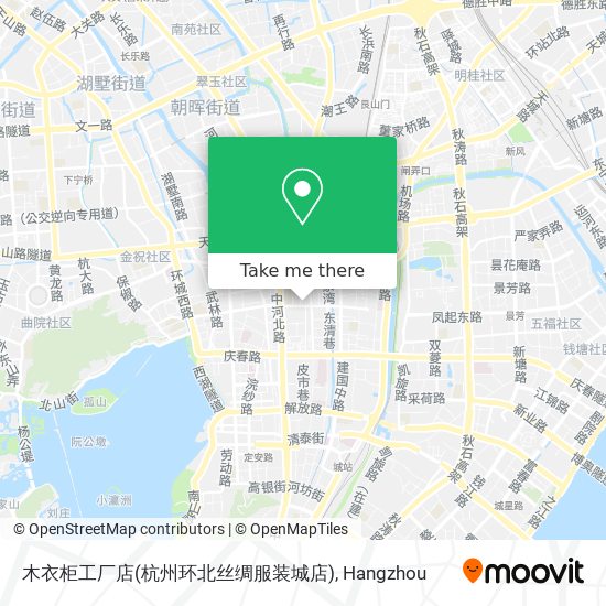 木衣柜工厂店(杭州环北丝绸服装城店) map