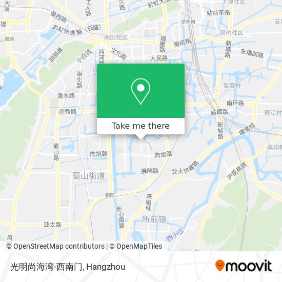 光明尚海湾-西南门 map