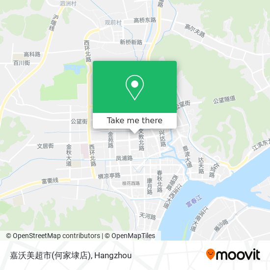 嘉沃美超市(何家埭店) map