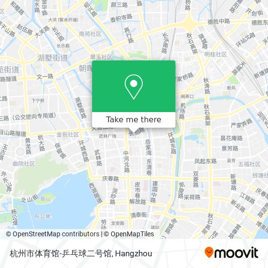 杭州市体育馆-乒乓球二号馆 map
