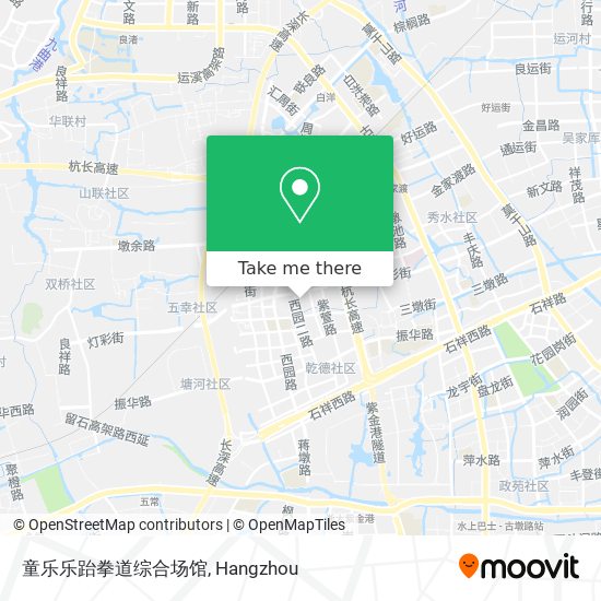 童乐乐跆拳道综合场馆 map