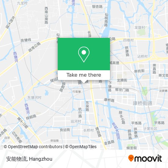 安能物流 map