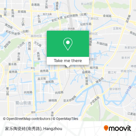 家乐陶瓷砖(南秀路) map