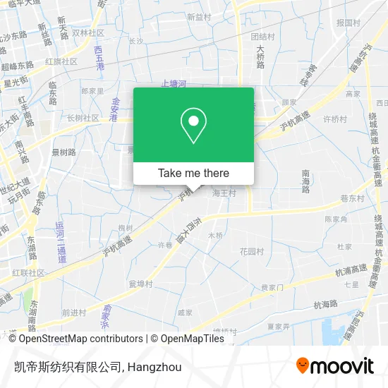 凯帝斯纺织有限公司 map