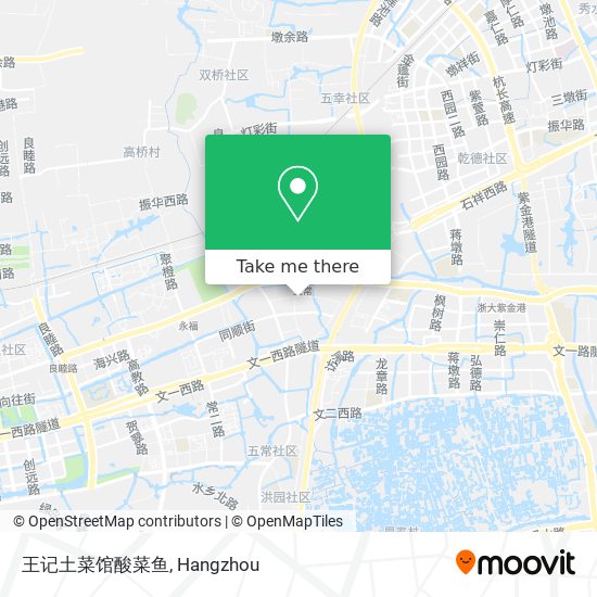 王记土菜馆酸菜鱼 map
