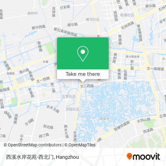 西溪水岸花苑-西北门 map