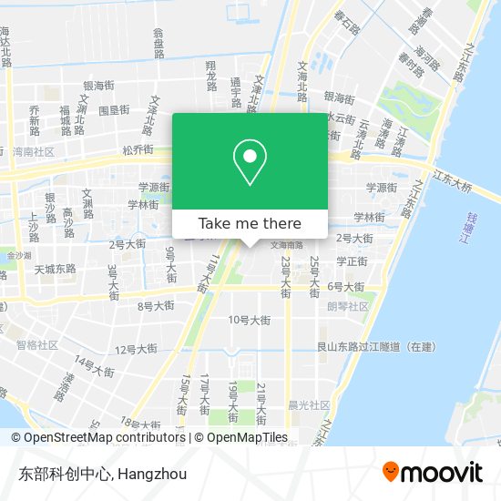 东部科创中心 map