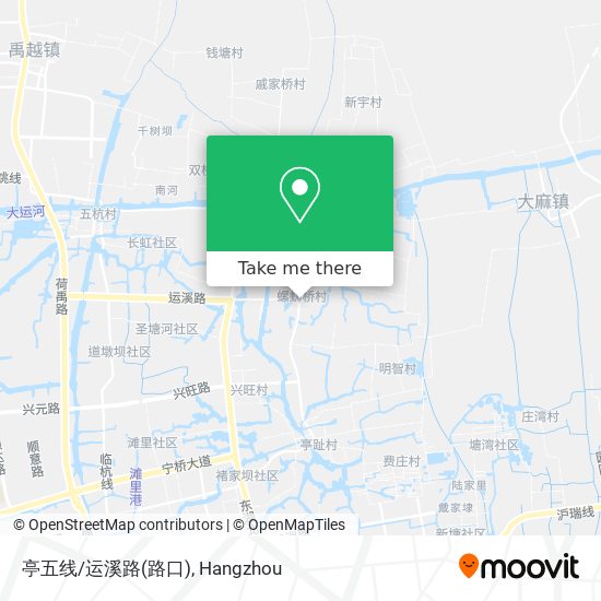 亭五线/运溪路(路口) map