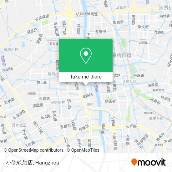 小陈轮胎店 map