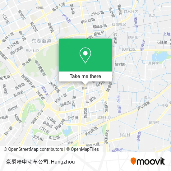 豪爵哈电动车公司 map