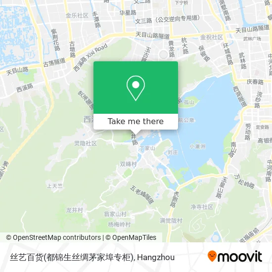 丝艺百货(都锦生丝绸茅家埠专柜) map