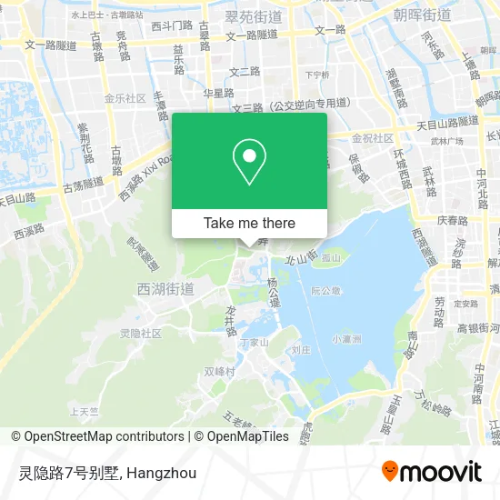 灵隐路7号别墅 map