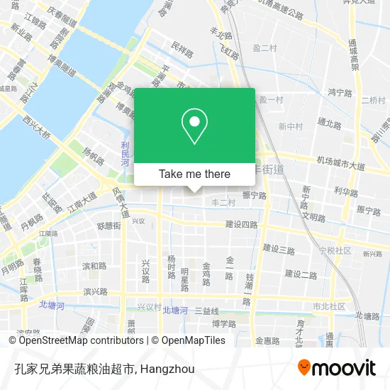 孔家兄弟果蔬粮油超市 map