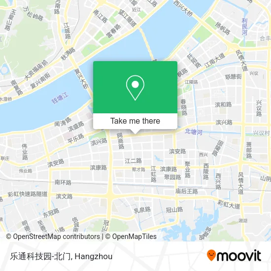 乐通科技园-北门 map
