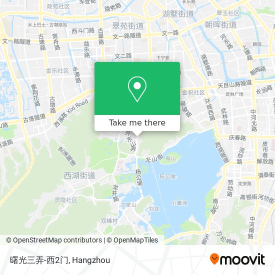 曙光三弄-西2门 map