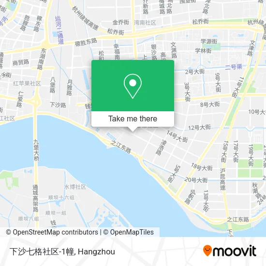 下沙七格社区-1幢 map