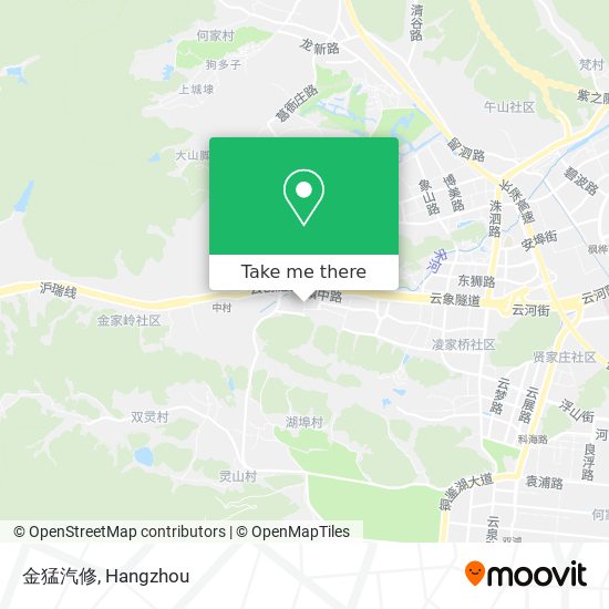 金猛汽修 map