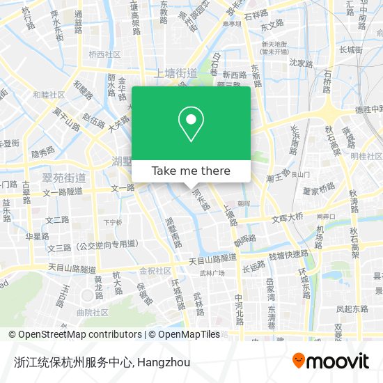 浙江统保杭州服务中心 map