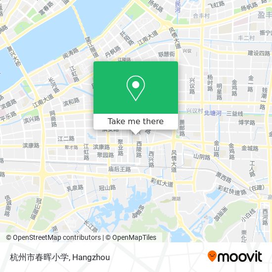杭州市春晖小学 map