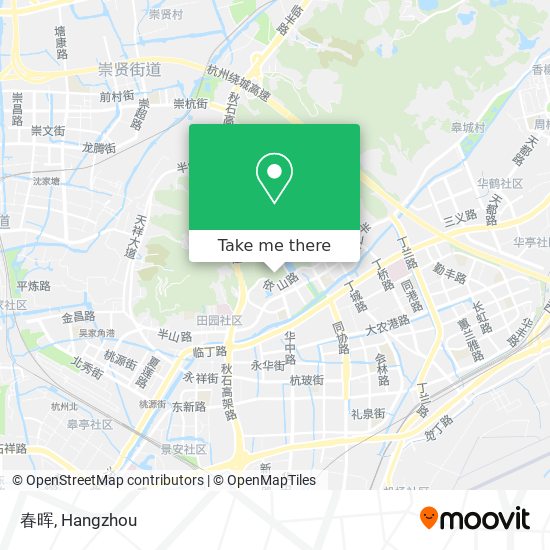 春晖 map