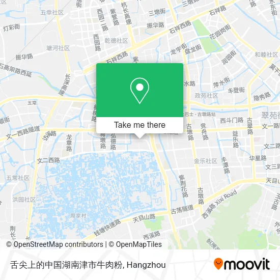 舌尖上的中国湖南津市牛肉粉 map