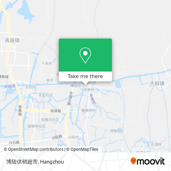 博陆供销超市 map