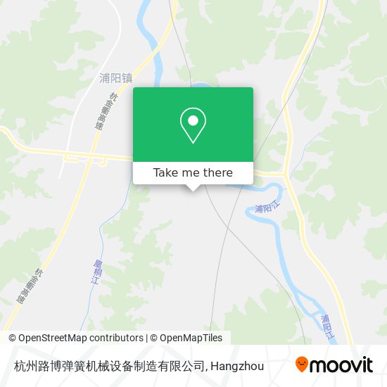 杭州路博弹簧机械设备制造有限公司 map