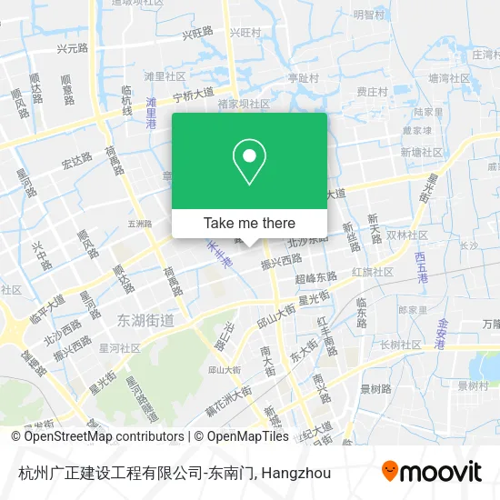 杭州广正建设工程有限公司-东南门 map