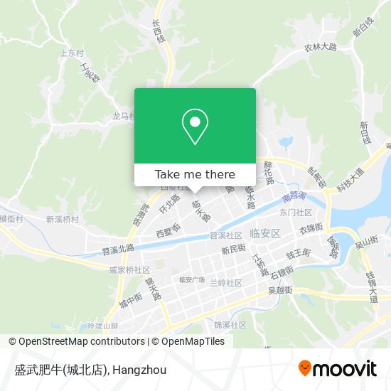 盛武肥牛(城北店) map