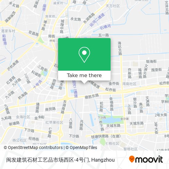 闽发建筑石材工艺品市场西区-4号门 map