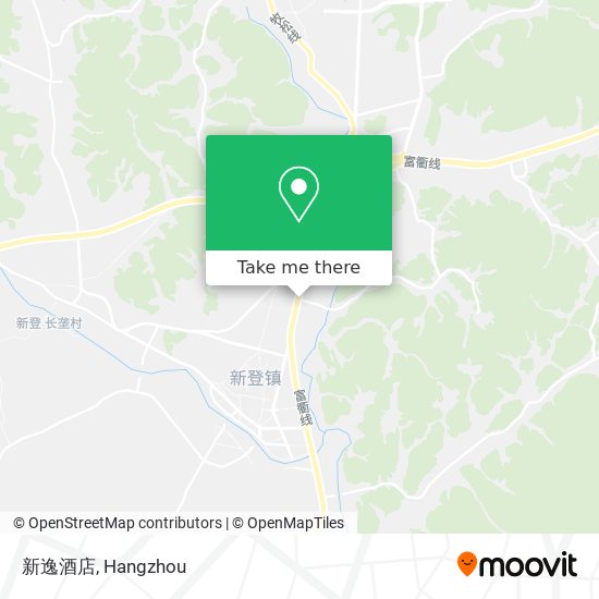 新逸酒店 map
