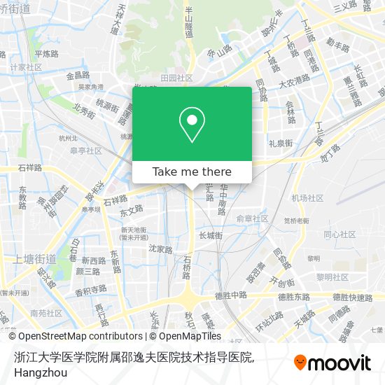 浙江大学医学院附属邵逸夫医院技术指导医院 map