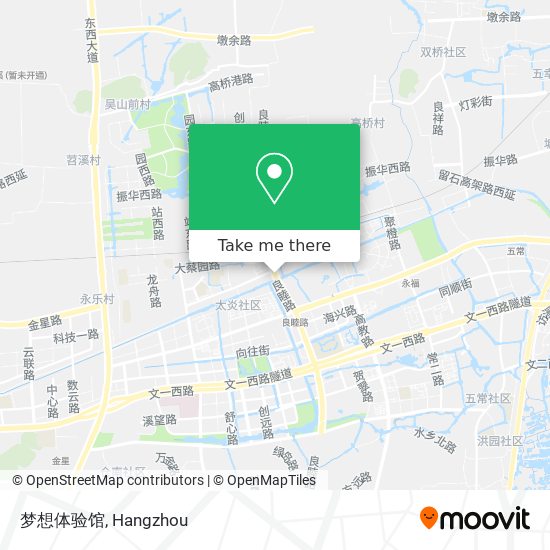 梦想体验馆 map