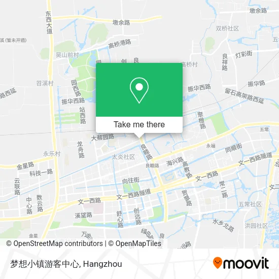 梦想小镇游客中心 map