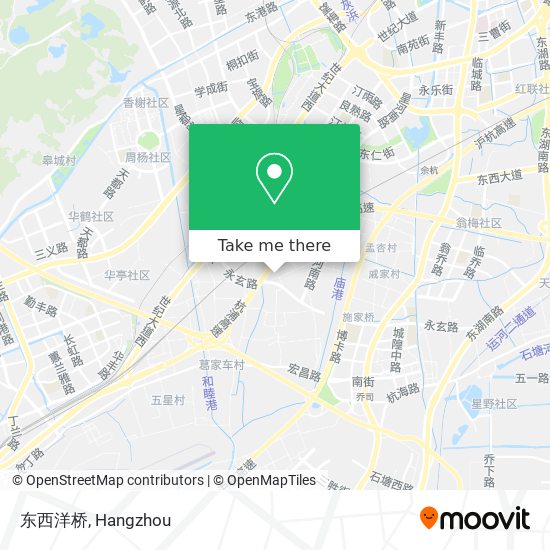 东西洋桥 map