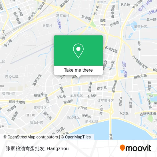 张家粮油禽蛋批发 map