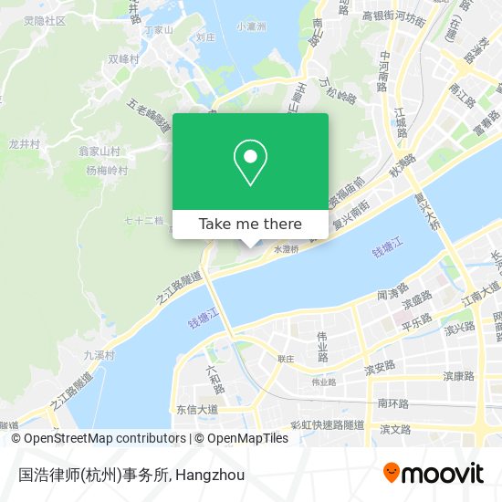 国浩律师(杭州)事务所 map