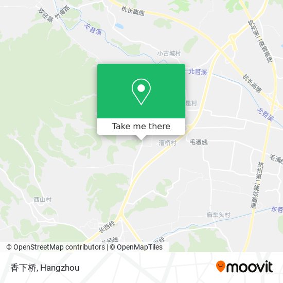 香下桥 map