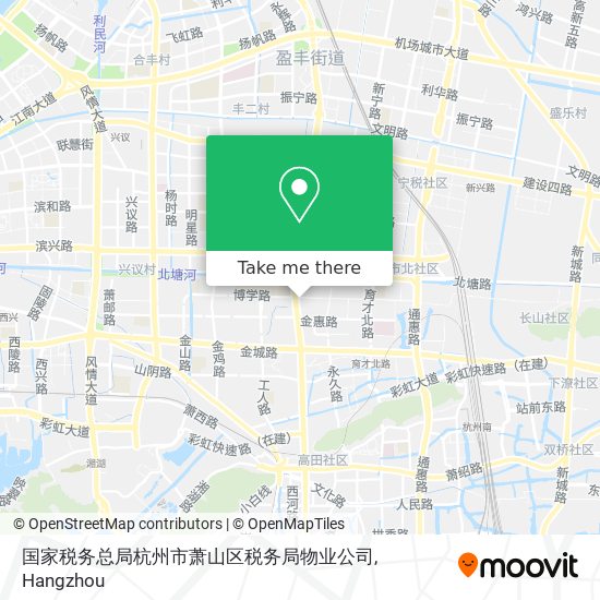 国家税务总局杭州市萧山区税务局物业公司 map