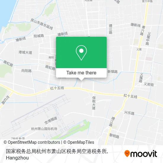 国家税务总局杭州市萧山区税务局空港税务所 map