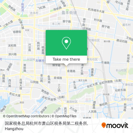 国家税务总局杭州市萧山区税务局第二税务所 map