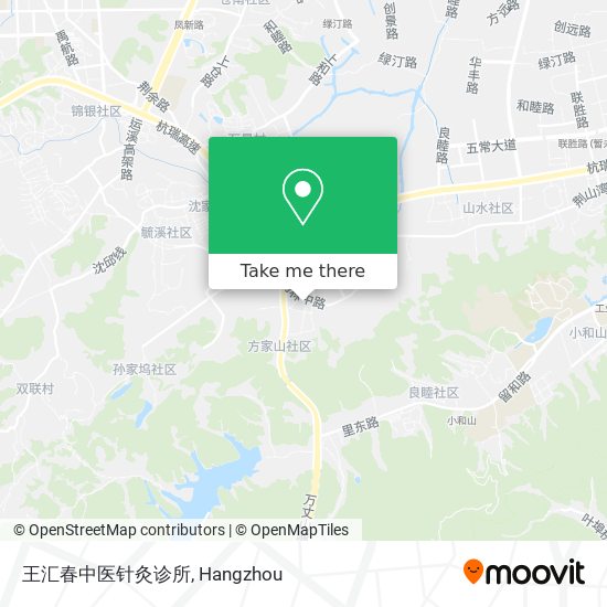 王汇春中医针灸诊所 map