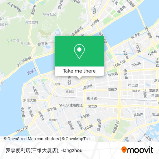 罗森便利店(三维大厦店) map