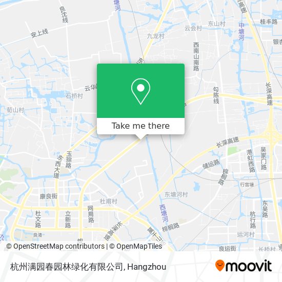 杭州满园春园林绿化有限公司 map