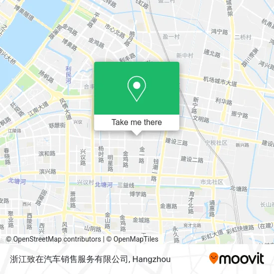 浙江致在汽车销售服务有限公司 map