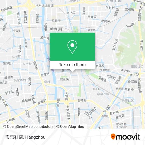 实惠鞋店 map