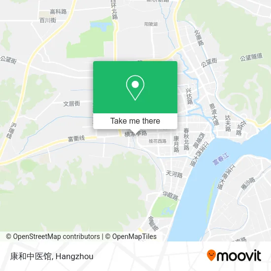康和中医馆 map