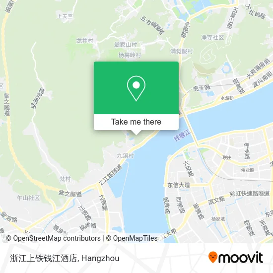 浙江上铁钱江酒店 map