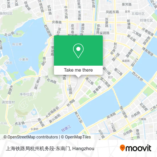上海铁路局杭州机务段-东南门 map