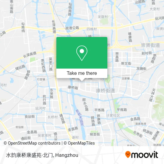 水韵康桥康盛苑-北门 map